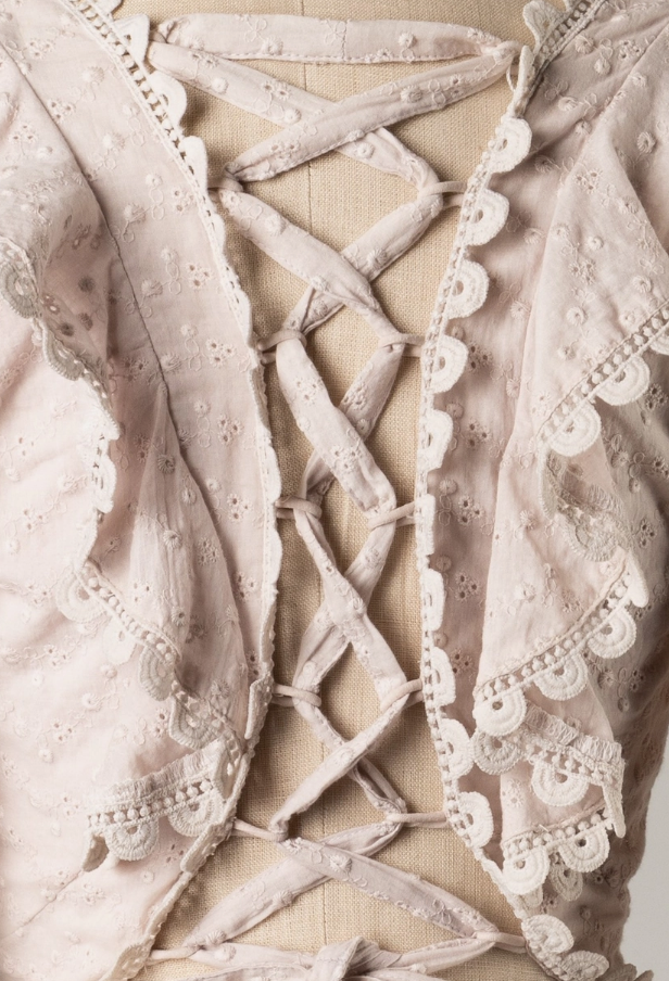 Eyelet Lace Crop