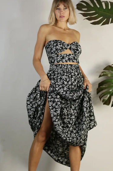 Blakely Two Piece Maxi Dress